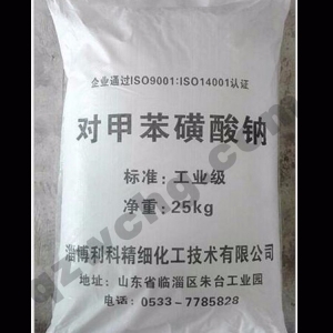 對甲苯磺酸鈉，C7H7NaO3S